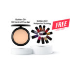 Golden Girl Oil Control Powder With Nail Polish Shining